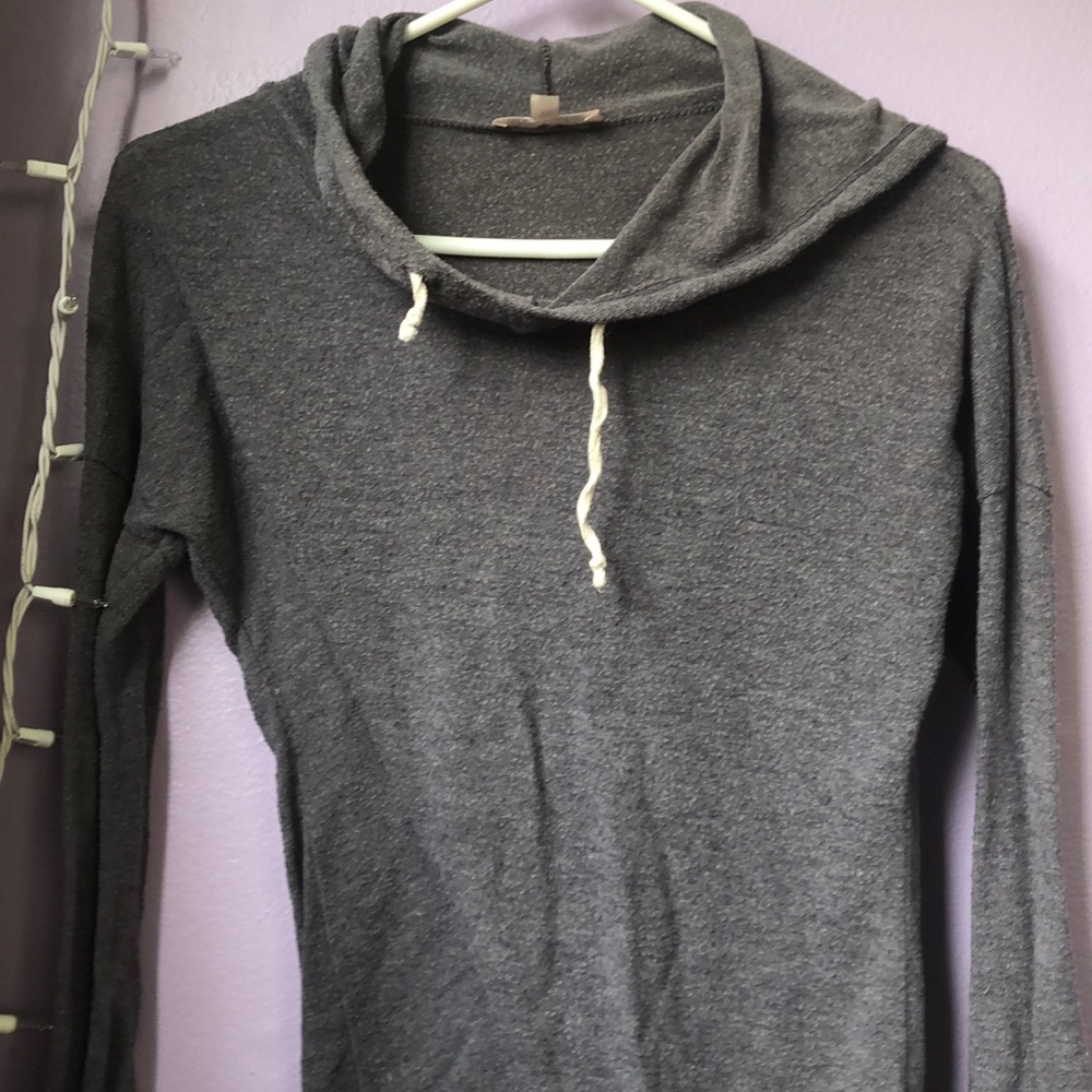 Grey, light hoodie